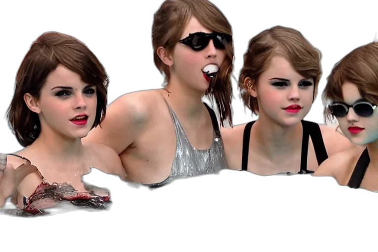 3d render, photorealistic, emma, watson transparent PNG cut-out