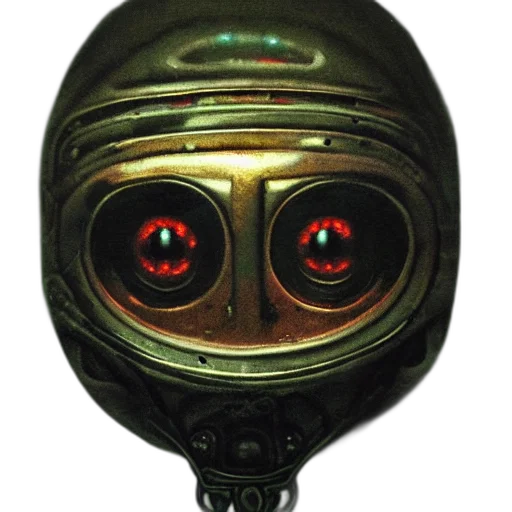 mask, robot, face, staff transparent PNG cut-out