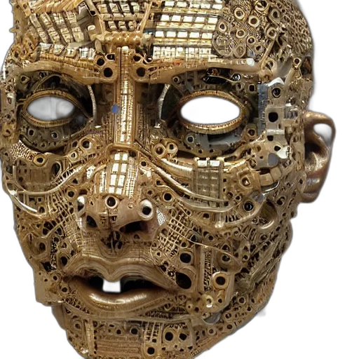 mask, face, robot, jewelry transparent PNG cut-out