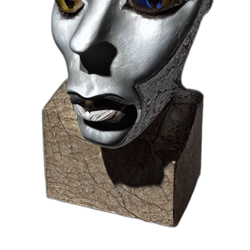 mask, face, robot, jewelry transparent PNG cut-out