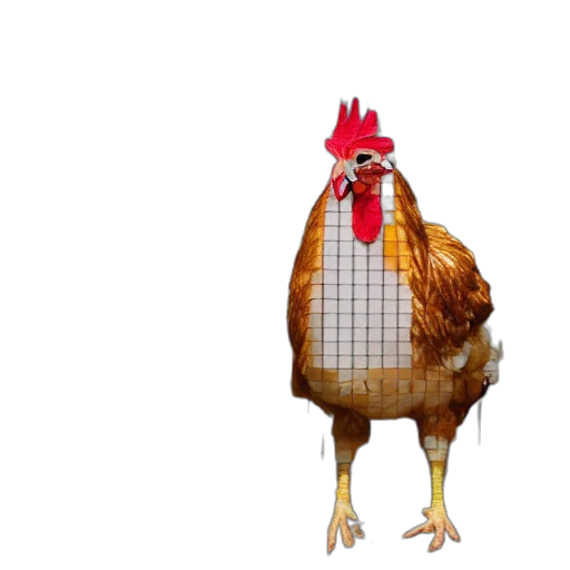 animal, dress, creature, jacket, pixel art, 3d render, concept art, photorealistic transparent PNG cut-out