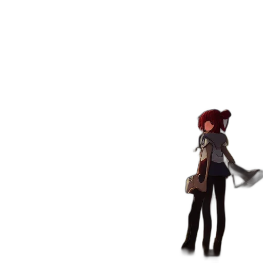 staff, weapon, sword, robot, pixel art, concept art, 3d render, anime transparent PNG cut-out