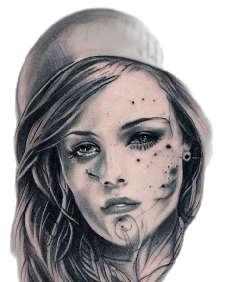 face, mask, hat, jewelry transparent PNG cut-out