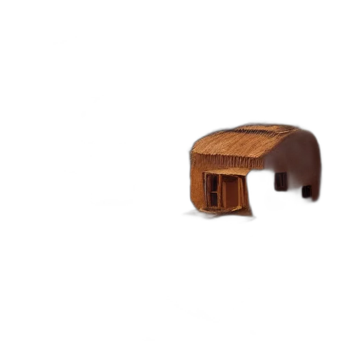 furniture, shoes, hat, jewelry, 3d render, concept art, photorealistic, pueblo transparent PNG cut-out