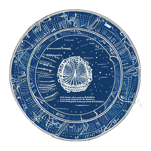 outer space, medical, illustration, center transparent PNG cut-out
