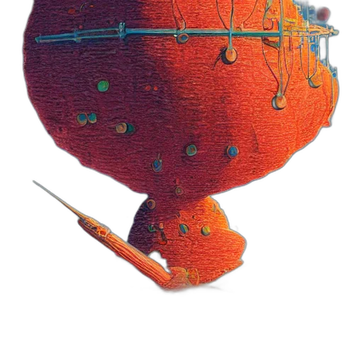 umbrella, weapon, staff, crown transparent PNG cut-out