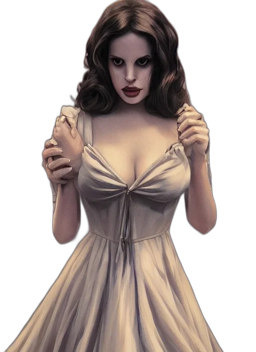 dress, jewelry, concept art, fantasy art transparent PNG cut-out