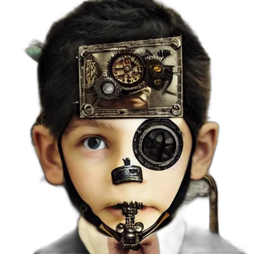 mask, face, robot, jewelry, photorealistic, concept art, 3d render, cyberpunk transparent PNG cut-out