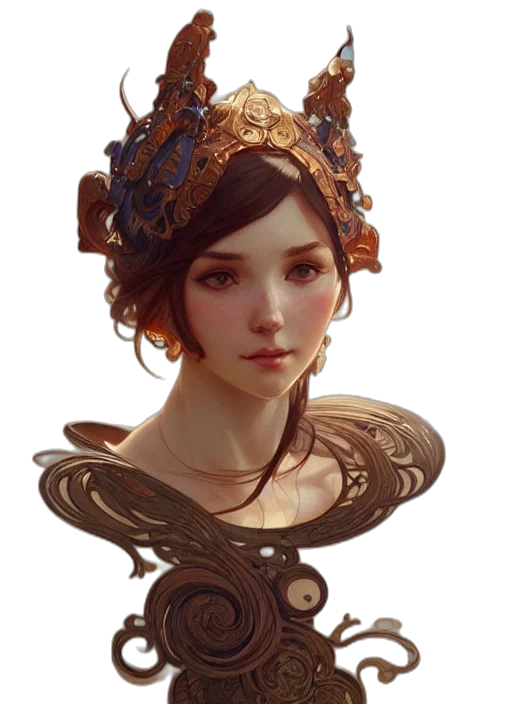 crown, hat, jewelry, face transparent PNG cut-out