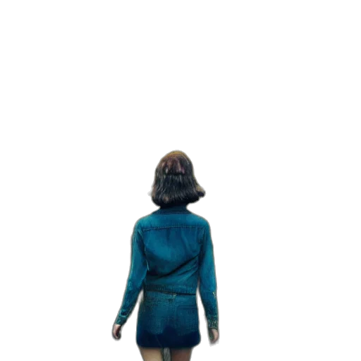 dress, jacket, robot, creature transparent PNG cut-out