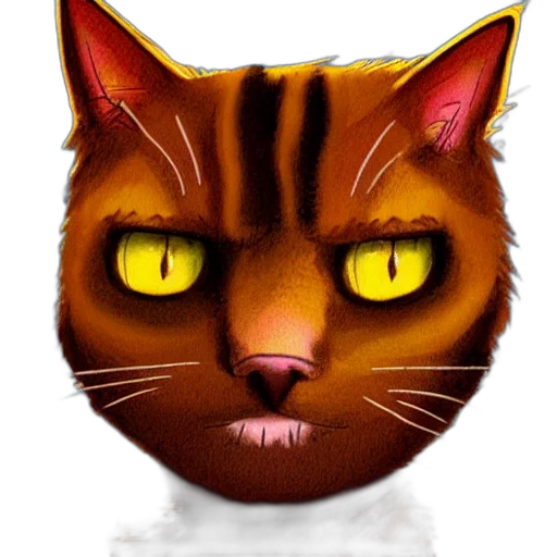 animal, staff, face, photorealistic transparent PNG cut-out