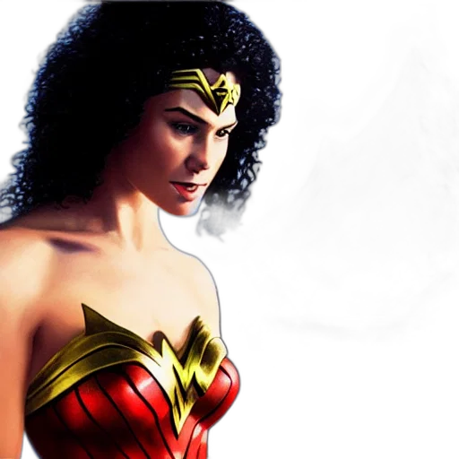 comic book art, concept art, photorealistic, closeup transparent PNG cut-out