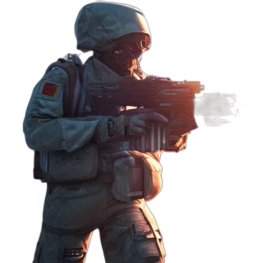 weapon, staff, robot, jacket, concept art, 3d render, pixel art, photorealistic transparent PNG cut-out