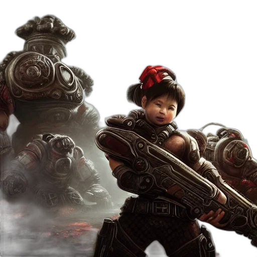 weapon, robot, concept art, fantasy art transparent PNG cut-out