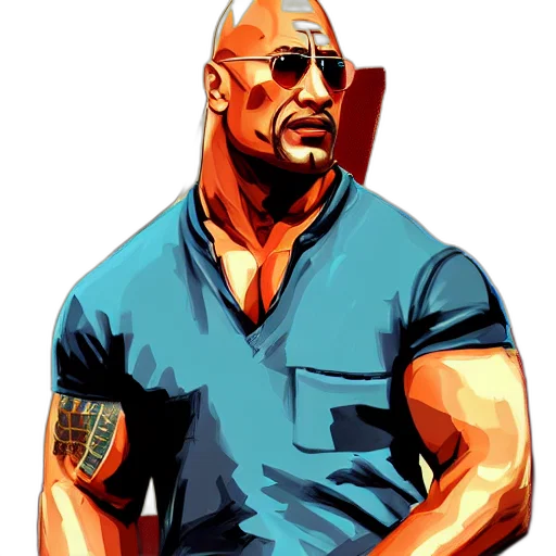 face, comic book art, cartoon, concept art transparent PNG cut-out