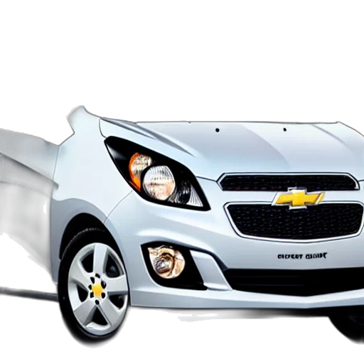 car, weapon, 3d render, photorealistic, concept art, cartoon, chevrolet, spark transparent PNG cut-out