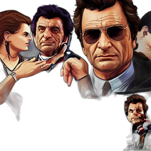 concept art, comic book art, photorealistic, pixel art transparent PNG cut-out