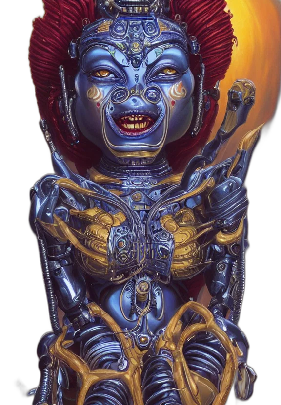 mask, robot, face, crown transparent PNG cut-out