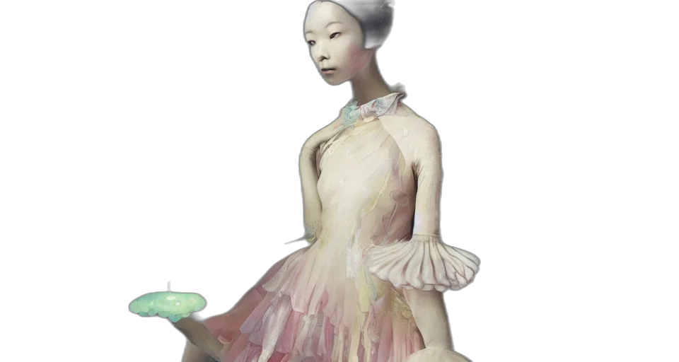 dress, robot, creature, jewelry transparent PNG cut-out