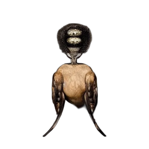 hair, staff, creature, mask, concept art, fantasy art, 3d render, pixel art transparent PNG cut-out