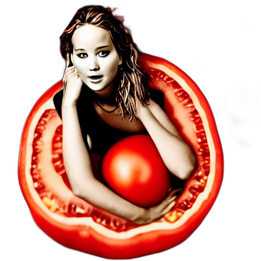food, jewelry, photorealistic, concept art, cartoon, comic book art, jennifer, lawrence transparent PNG cut-out