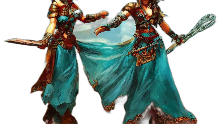 fantasy art, concept art, oil painting, photorealistic transparent PNG cut-out