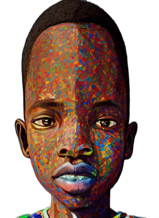 face, mask, robot, crown, photorealistic, watercolor, pixel art, cartoon transparent PNG cut-out