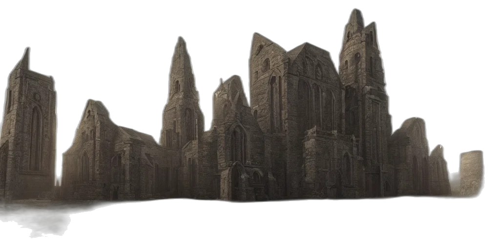 building, 3d render, concept art, photorealistic transparent PNG cut-out