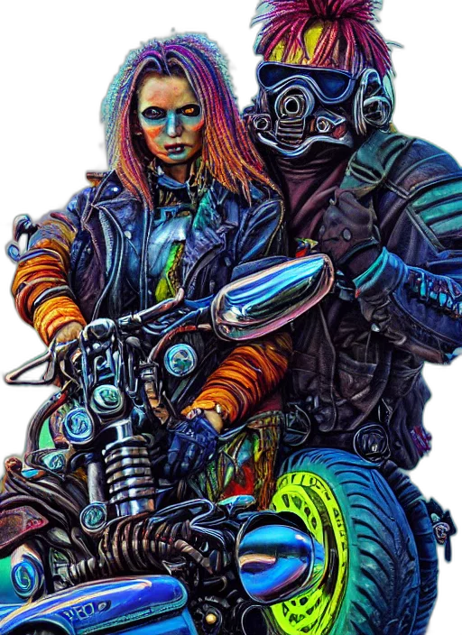 jacket, robot, mask, weapon transparent PNG cut-out