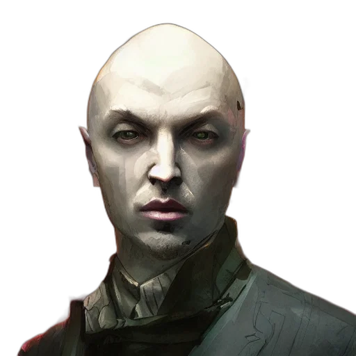 face, staff, mask, concept art transparent PNG cut-out