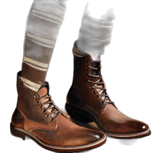 shoes, photorealistic, 3d render, concept art transparent PNG cut-out