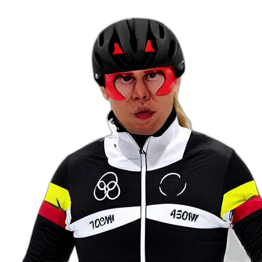 jacket, 3d render, frowning, olympic, sport transparent PNG cut-out
