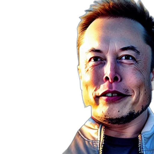 face, robot, mask, photorealistic, cartoon, concept art, comic book art, elon transparent PNG cut-out