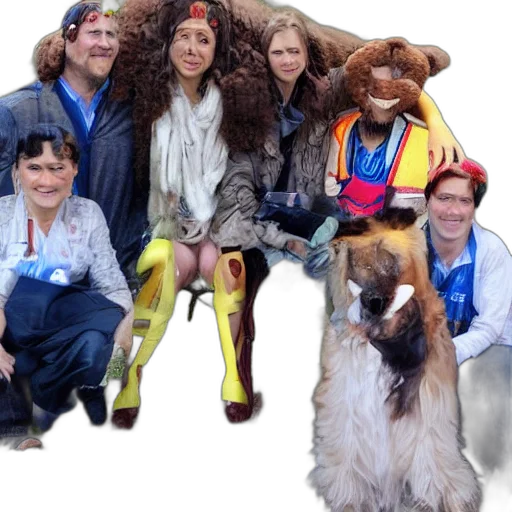 staff, animal, jacket, hello transparent PNG cut-out