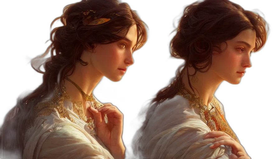 crown, jewelry, dress, face transparent PNG cut-out