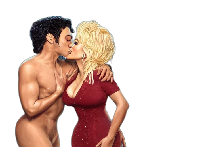 dress, photorealistic, comic book art, fantasy art transparent PNG cut-out