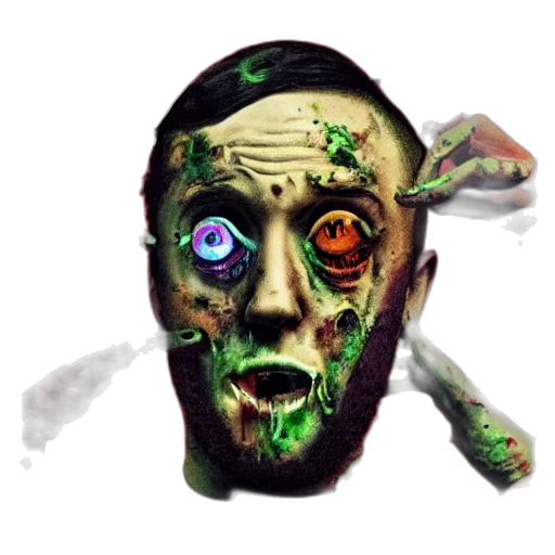 mask, face, creature, robot, concept art, cyberpunk, fantasy art, 3d render transparent PNG cut-out