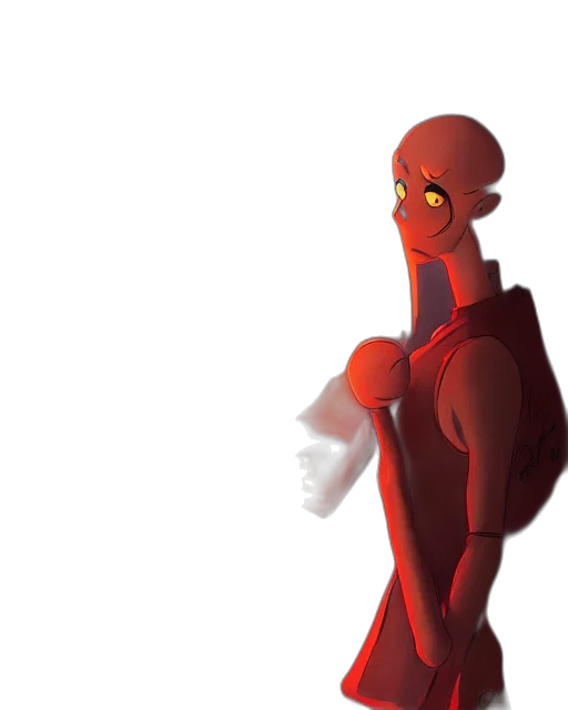 robot, creature, dress, dragon transparent PNG cut-out