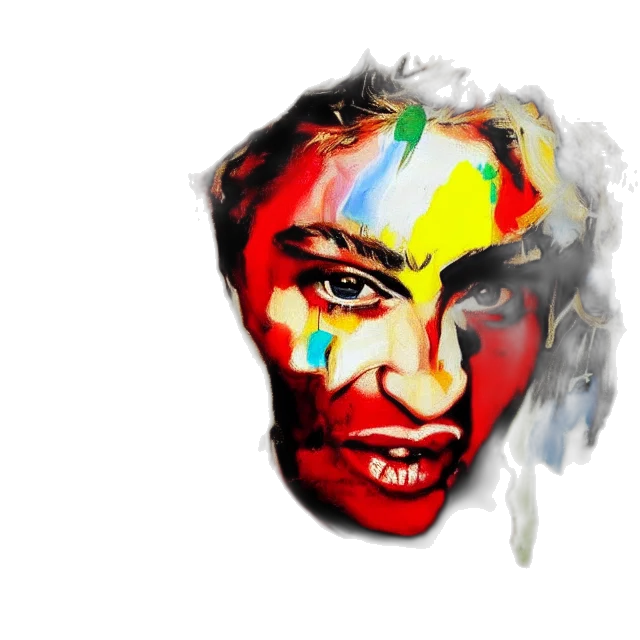 face, mask, photorealistic, watercolor, concept art, comic book art, madonna, original transparent PNG cut-out