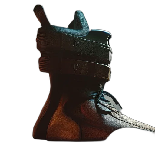 bottle, weapon, shoes, mask transparent PNG cut-out