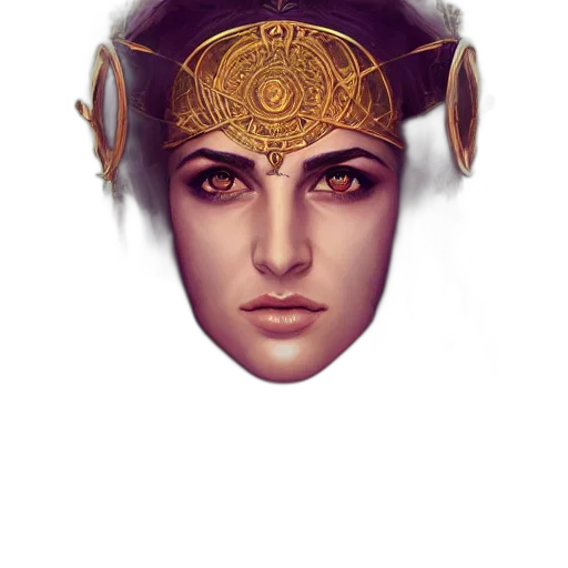 mask, face, crown, jewelry transparent PNG cut-out