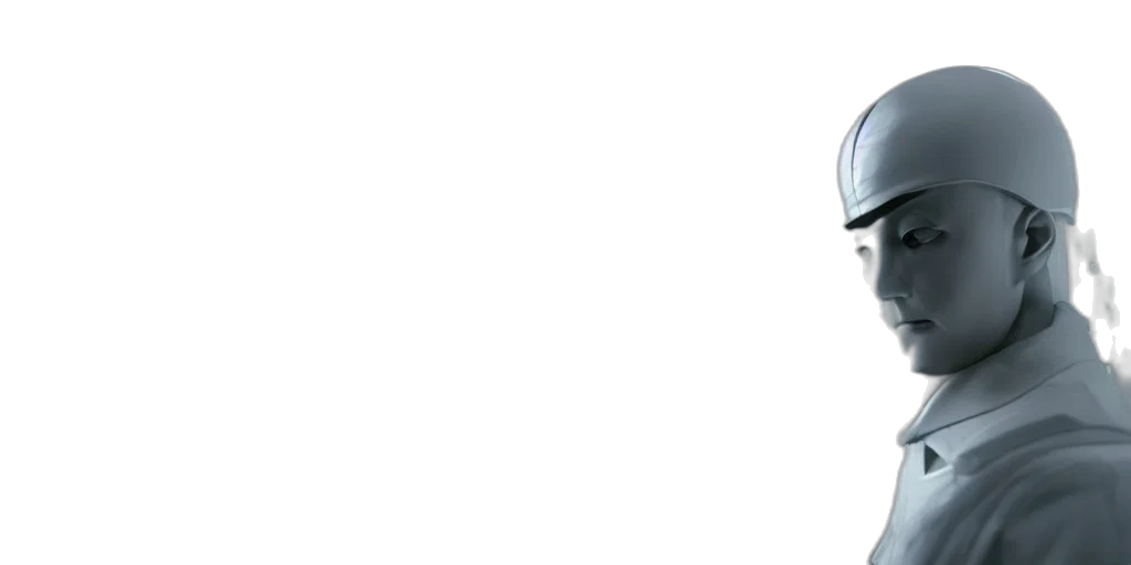 staff, robot, mask, face transparent PNG cut-out