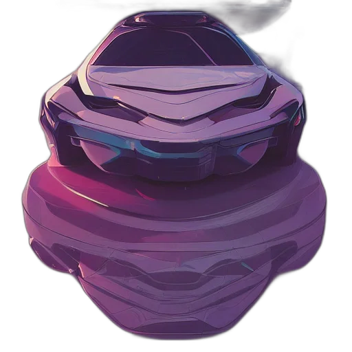 crown, hat, mask, robot, vaporwave, concept art, 3d render, pastel transparent PNG cut-out