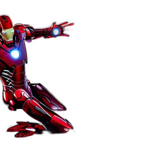 robot, 3d render, concept art, comic book art transparent PNG cut-out