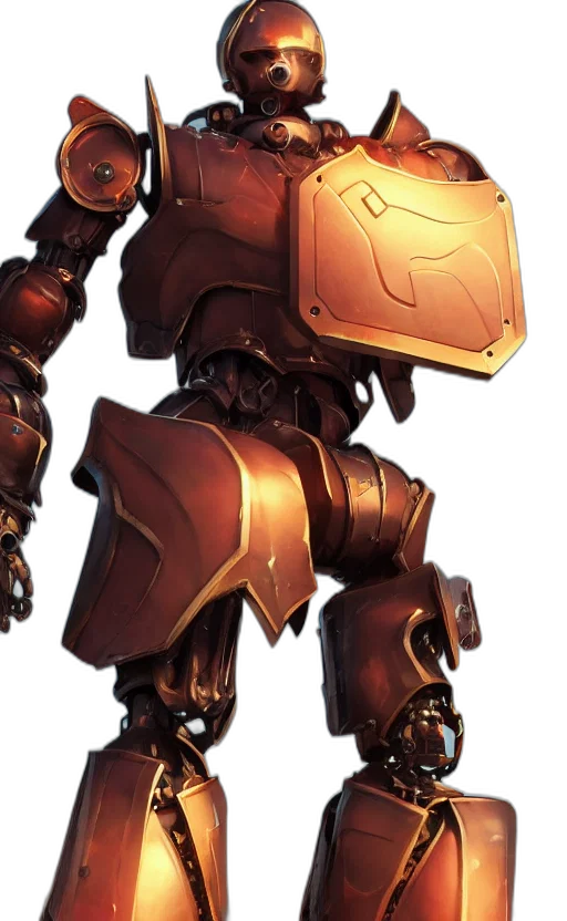 robot, weapon, staff, concept art transparent PNG cut-out