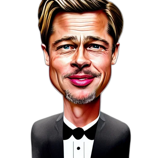 face, cartoon, photorealistic, comic book art transparent PNG cut-out