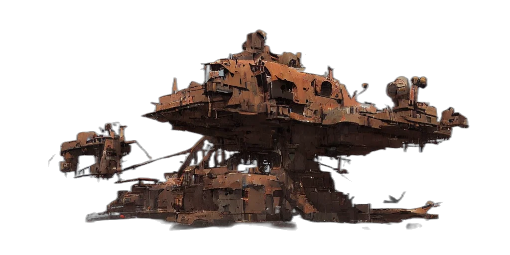 robot, weapon, building, furniture transparent PNG cut-out