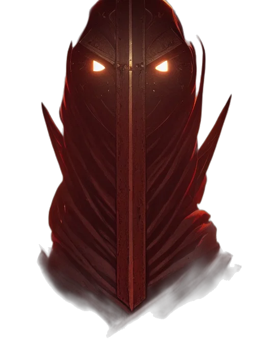 mask, sword, face, staff transparent PNG cut-out
