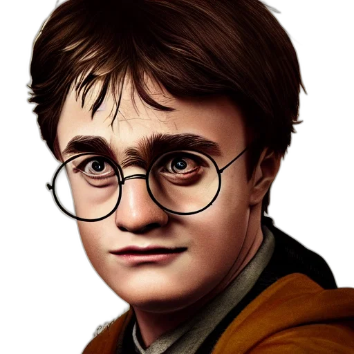 face, staff, photorealistic, comic book art, fantasy art, pixel art, portrait, harry transparent PNG cut-out