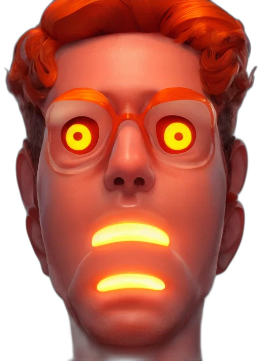 mask, face, robot, creature, 3d render, concept art, photorealistic, vaporwave transparent PNG cut-out